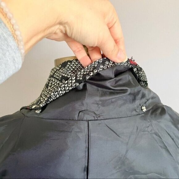 Japanese Wrap Haori Kimono Yukata Robe Top - S/M - Picture 6 of 10